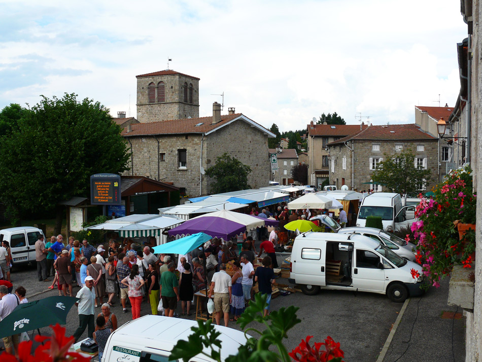 Marché de producteurs de Saint-Romain-Lachalm